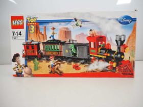 LEGO 7597 - Toy Story 3 'Western Train Chase' - appears complete in original box - all items built