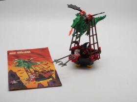 LEGO SYSTEM 6037 - Castle - Fright Knights - Witch's Windship - Appears complete with instructions -