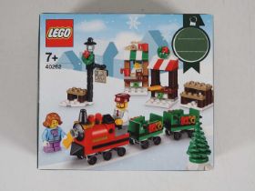 LEGO 40262 - Christmas Train Ride 2017 - appears complete in original box - items still sealed in