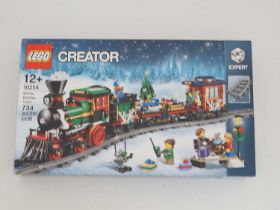 LEGO CREATOR 10254 - Winter Holiday Train - In original box with instructions - Packet 1 still