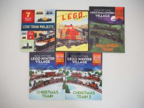 A collection of LEGO Books - All train related