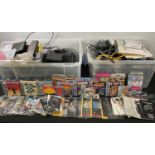 Retro Gaming spares and repairs - empty gaming boxes, video game instruction manuals, plastic