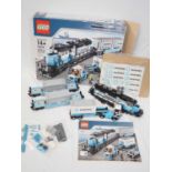 LEGO - TRAIN #10219 RC Train - Maersk Container Train - appears complete, no instructions, boxed