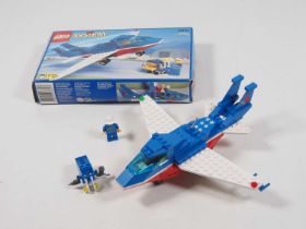 LEGO - CLASSIC TOWN #6331 Patriot Jet - part complete with instructions and box - missing 2 x