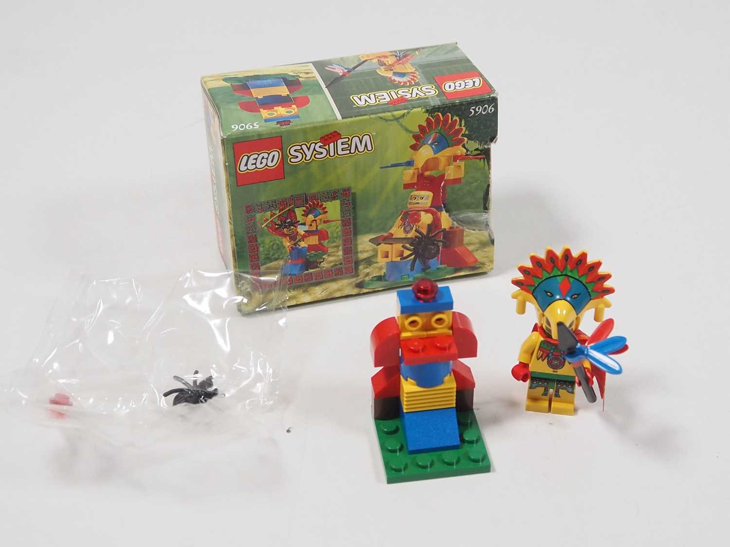 LEGO - ADVENTURERS - A group of three sets #5901 River Raft (boxed), #5906 Ruler of the Jungle (