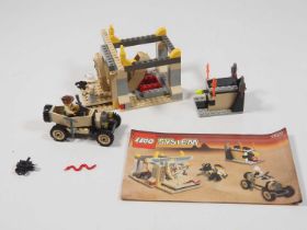 LEGO - ADVENTURERS #5919 - Desert Valley of the Kings - appears complete with instructions -
