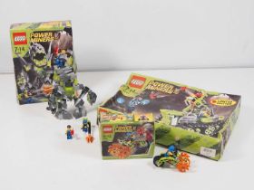 LEGO - A group of three Power Miners sets comprising #8707 Boulder Blaster (unopened), #8962 Crystal