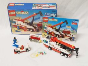 LEGO - CLASSIC TOWN #6484 F1 Hauler - 9V Electric System, appears complete with instructions,