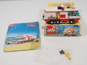 LEGO - CLASSIC TOWN #6440 Jetport Fire Squad - mostly complete with instructions and box (missing