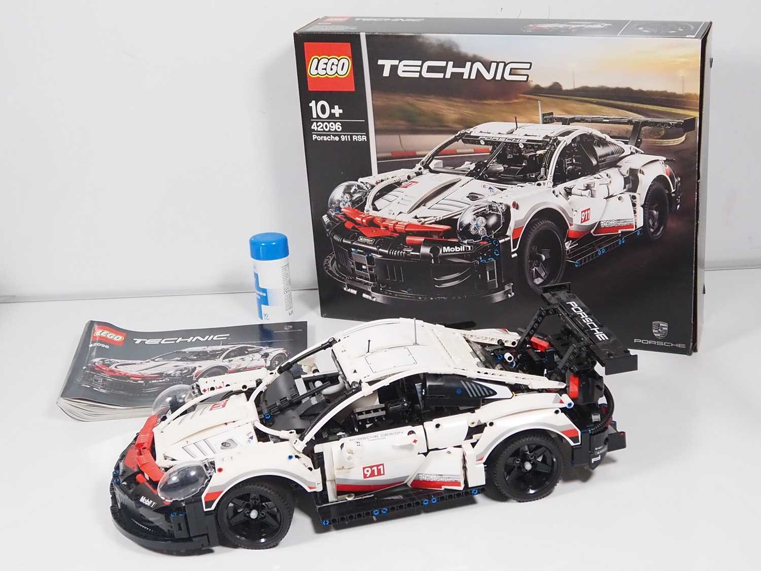 LEGO - TECHNIC #42096 Porsche 911 RSR - Appears complete, with instructions and small container of