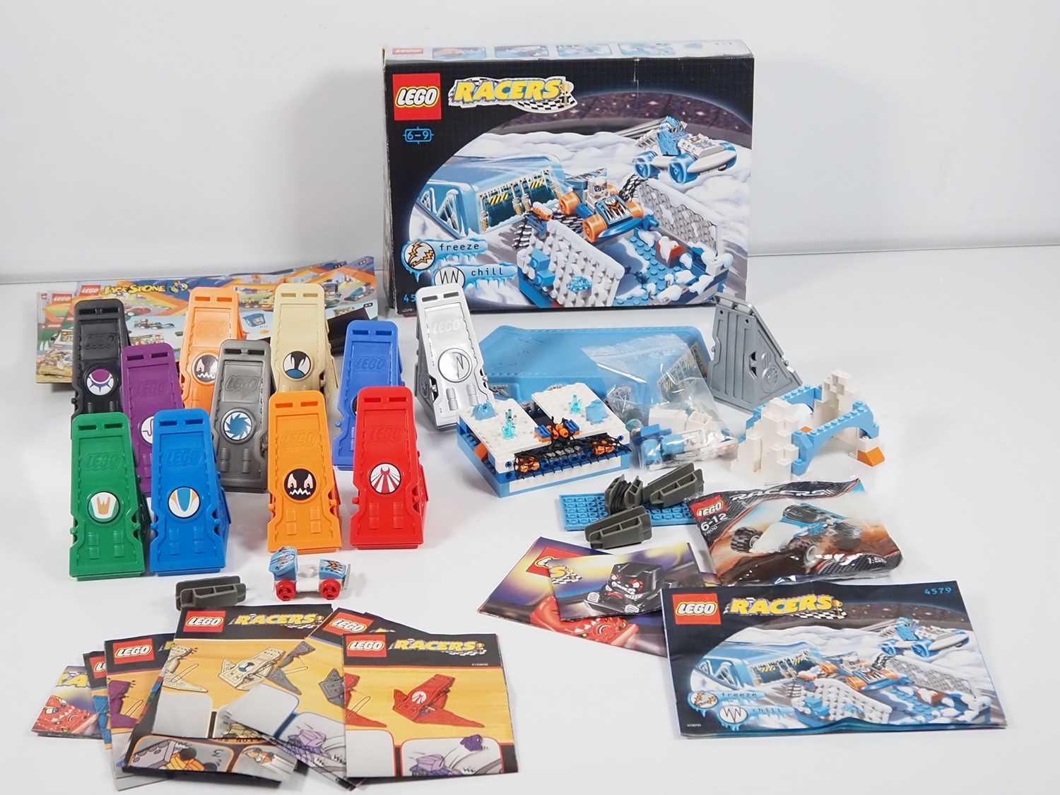 LEGO - A group of Lego Racer sets comprising #4566, #4567, #4569, #4570, #4571, #4572, #4575, #4576,