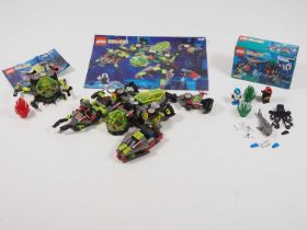 LEGO - AQUAZONE - A group of three sets comprising #6104 (missing instructions, red part of