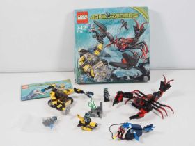 LEGO - AQUAZONE - A pair of Aquaraiders II sets comprising #7771 Angler Ambush (unboxed) and #7772