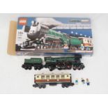 LEGO - TRAIN #10194 RC Train - Emerald Night - some parts, no instructions - boxed