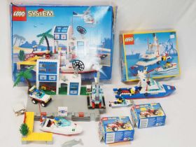 LEGO - CLASSIC TOWN - A group of three Coast Guard sets comprising #6338 Hurricane Harbor (