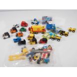 LEGO - A selection of vintage Lego vehicles to include #6661, #6693 and #2584 which is in a sealed