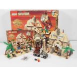 LEGO - ADVENTURERS #5988 - Desert Pharoah's Forbidden Ruins - complete with instructions and box