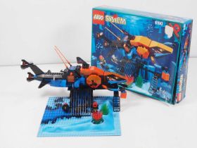 LEGO - AQUAZONE #6190 - Shark's Crystal Cave - complete with instructions and box