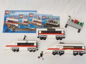 LEGO - CITY #7897 RC Train - Passenger Train - parts and instructions - unchecked for completeness -