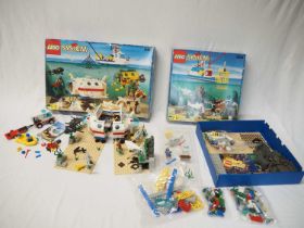 LEGO - TOWN - A group of three Divers sets comprising #6441 Deep Reef Refuge (incomplete, missing