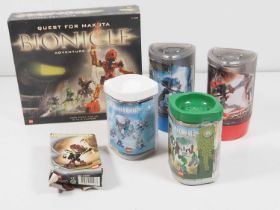 LEGO - BIONICLE - A #31390 - Bionicle Game together with #8553 - unchecked for completeness -