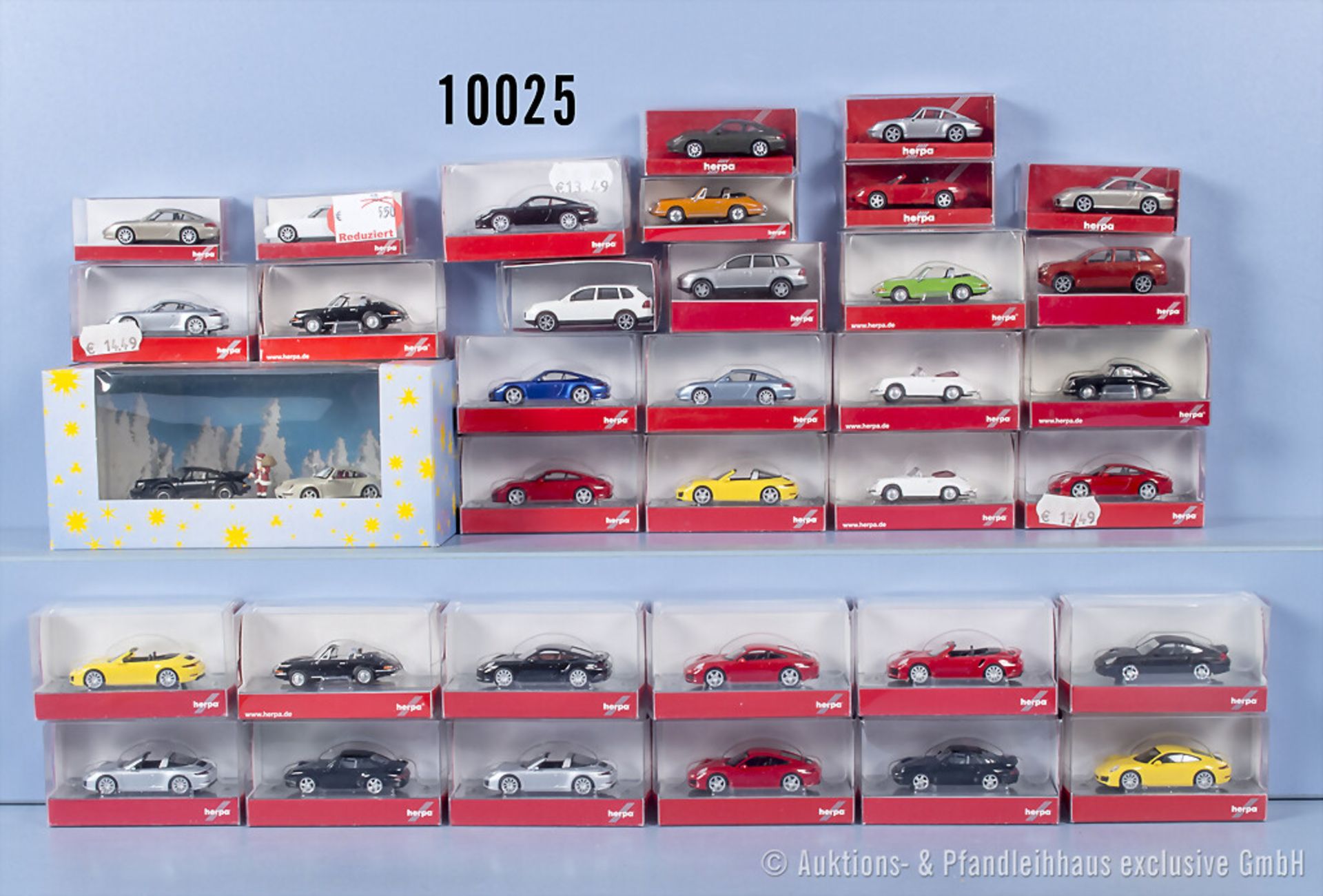 35 Herpa H0 Porsche Modellfahrzeuge, Z 0, ...