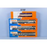 Roco H0 D-Zug, dabei 53460 Diesellok der DB, BN 218 217-8, mit Digitalschnittstelle und ...