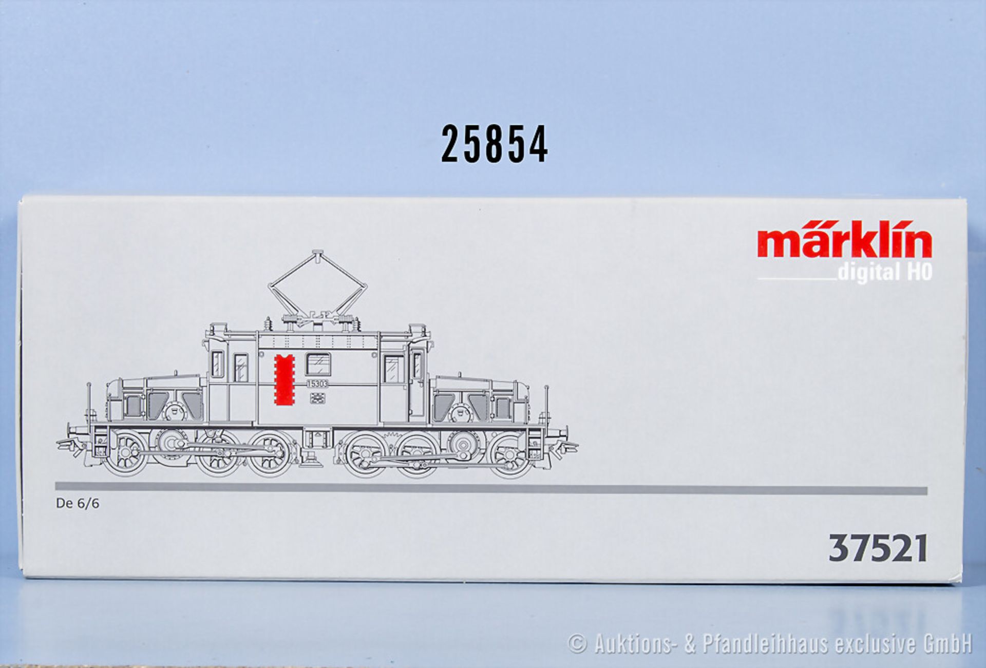 Märklin fx digital H0 37521 E-Lok der SBB, BN 15303, Z 1, in ...