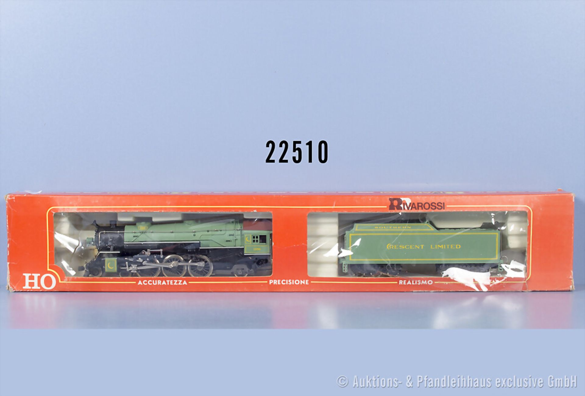 Rivarossi H0 1285 Schlepptenderlok Crescent Limited der Southern, BN 1396, Z 0-1, in ...