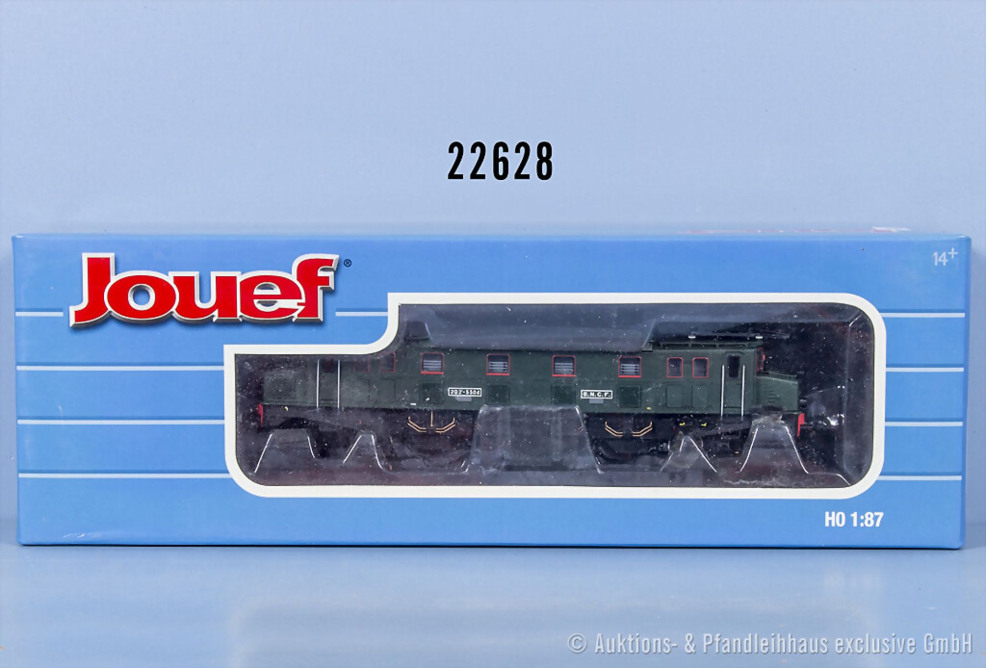 Jouef H0 2039 E-Lok der SNCF, BN 2D2-5504, Z 1, in ...