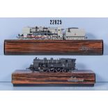 2 Liliput H0 Loks, dabei 7820 Tenderlok der SNCF, BN 8 415 und 10612 Schlepptenderlok ...