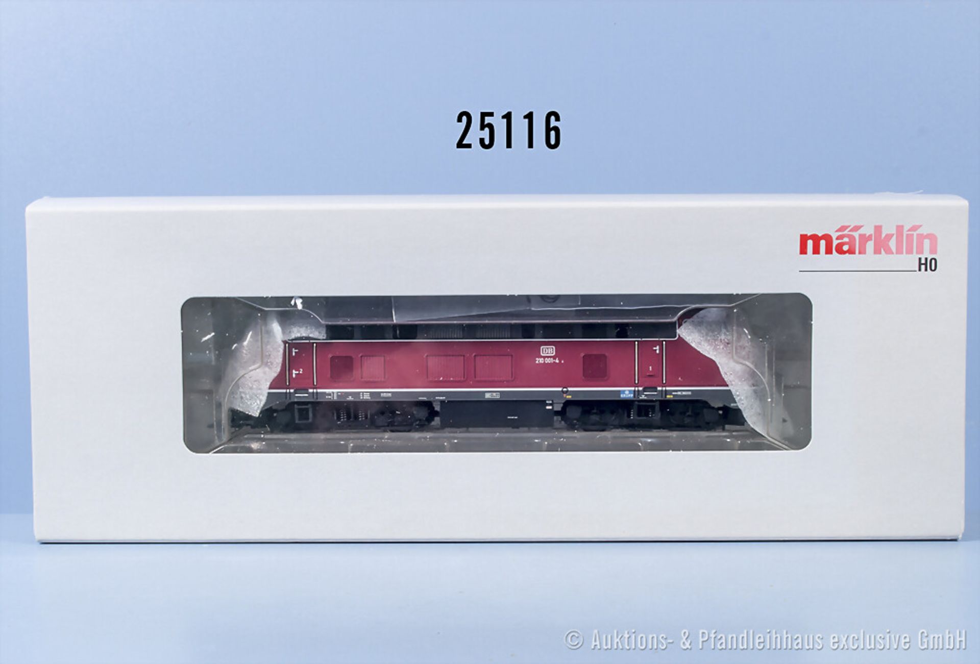 Märklin mfx digital H0 39189 Diesellok der DB, BN 210 001-4, Z 1-2 in ...