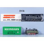 2 Kleinbahn H0 Loks, dabei Tenderlok der KKSTB, BN 629.02 und Tenderlok der KKSTB, BN ...