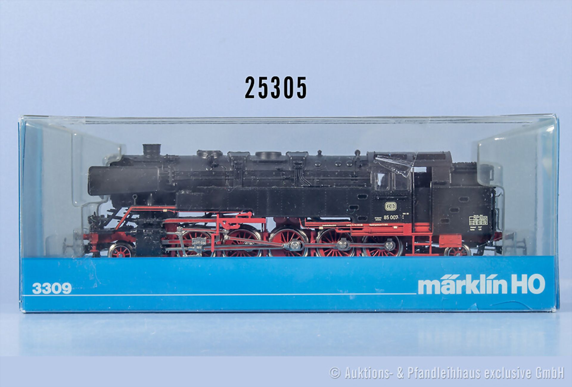 Märklin H0 3309 Tenderlok der DB, BN 85 007, n.A.d.E. digitalisiert, Z 1, in ...