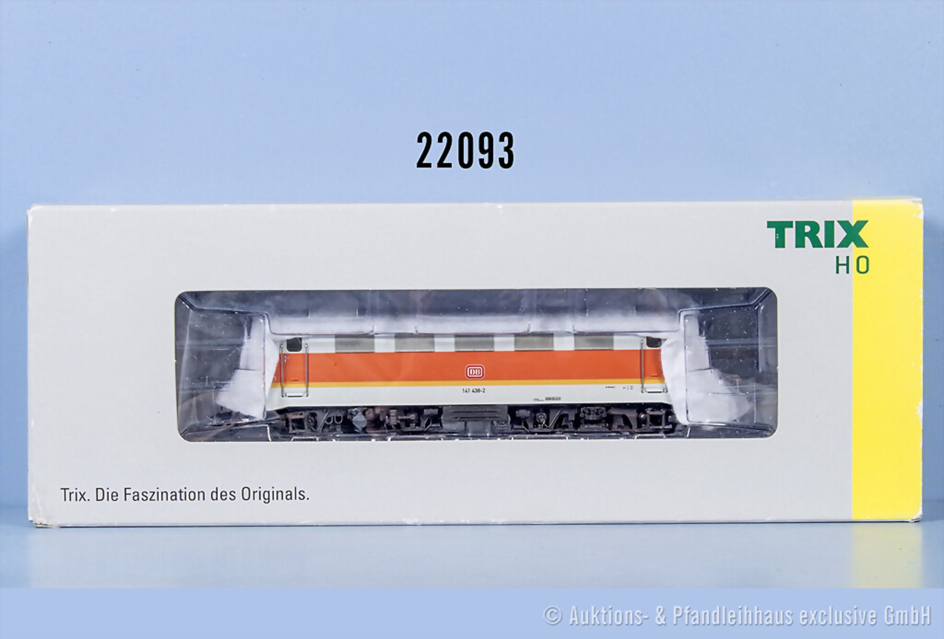 Trix international digital H0 22170 E-Lok der DB, BN 141 438-2, Z 1-2, in ...