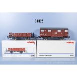 2 Märklin Profi 1 Güterwagen, dabei 5896 und 58264, Z 1, in ...