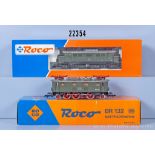 2 Roco H0 Loks, dabei 04145 E-Lok der DB, BN E32 103 und 43404 E-Lok der DB, BN E44 ...