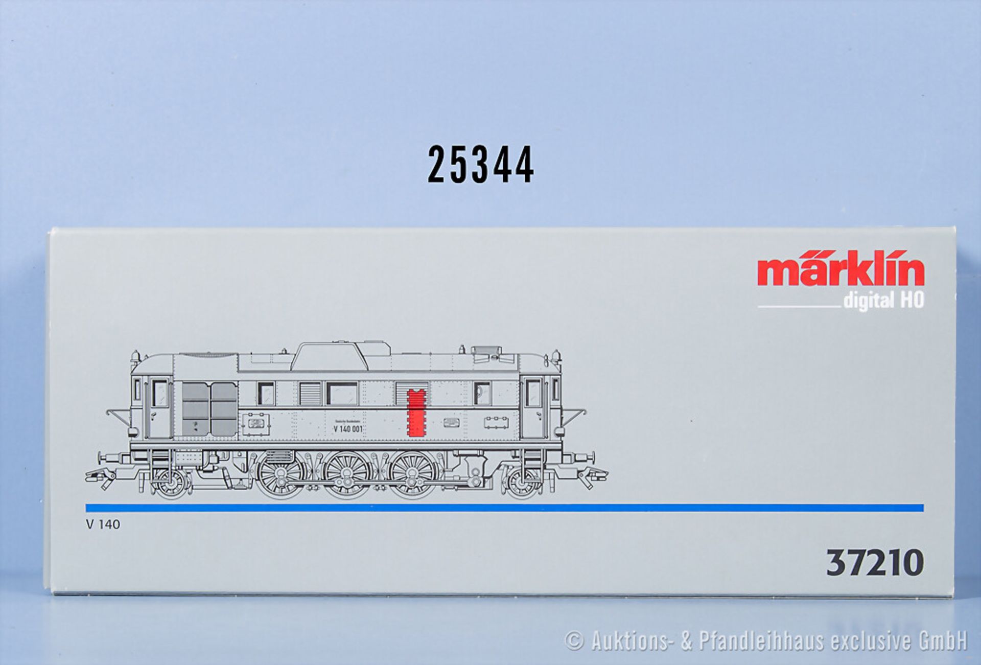 Märklin digital H0 37210 Diesellok der DB, BN V140 001, Z 1, in ...