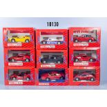 9 Tonka Polistil Modellfahrzeuge, Ferrari und Porsche, Metall, 1:24, Z 0, OVP mit ...