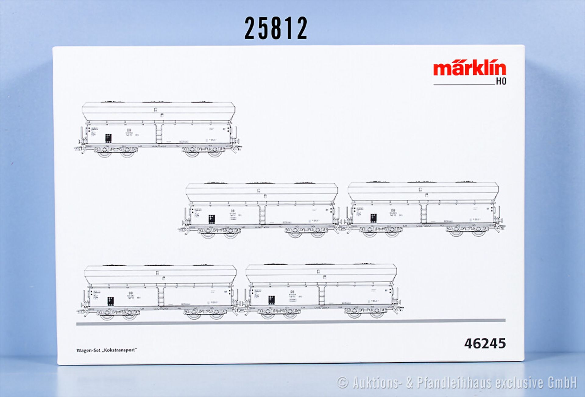 Märklin H0 46245 Wagensets Kokstransport, Z 1, in ...