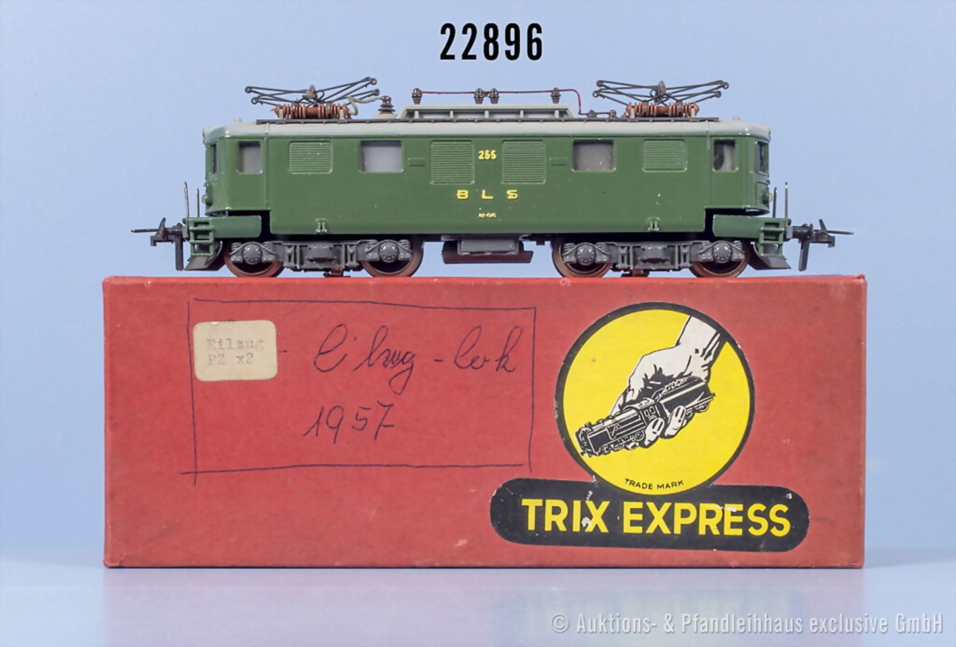 Trix Express H0 E-Lok der BLS, BN 255, Z 1, in ...
