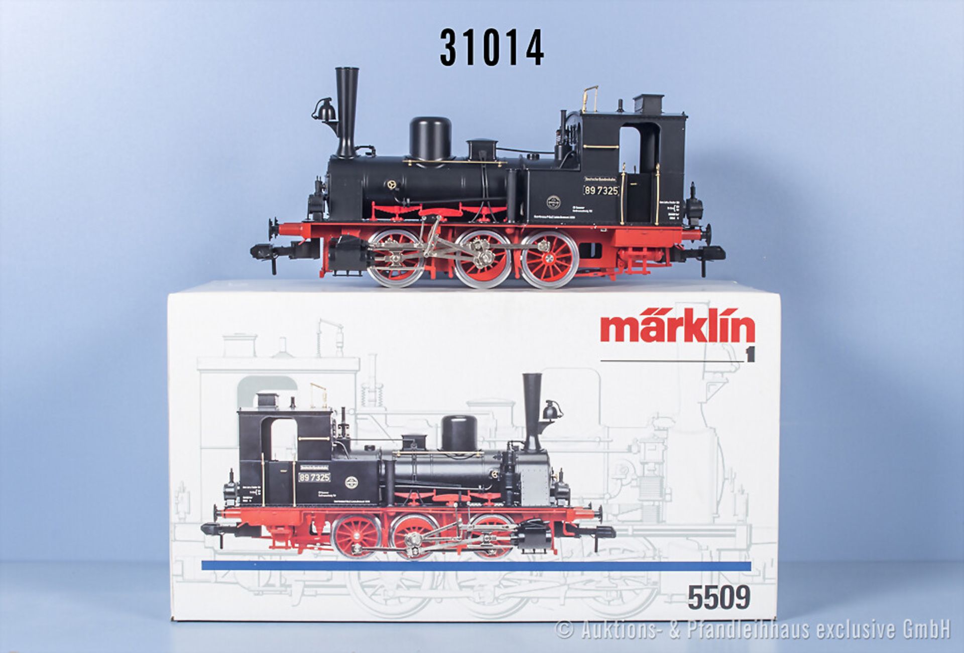 Märklin Profi 1 5509 Tenderlok der DB, BN 89 7325, Z 1, in ...