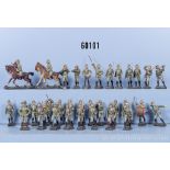 33 Leyla Militärfiguren, Masse, 6,5 cm, Z ...