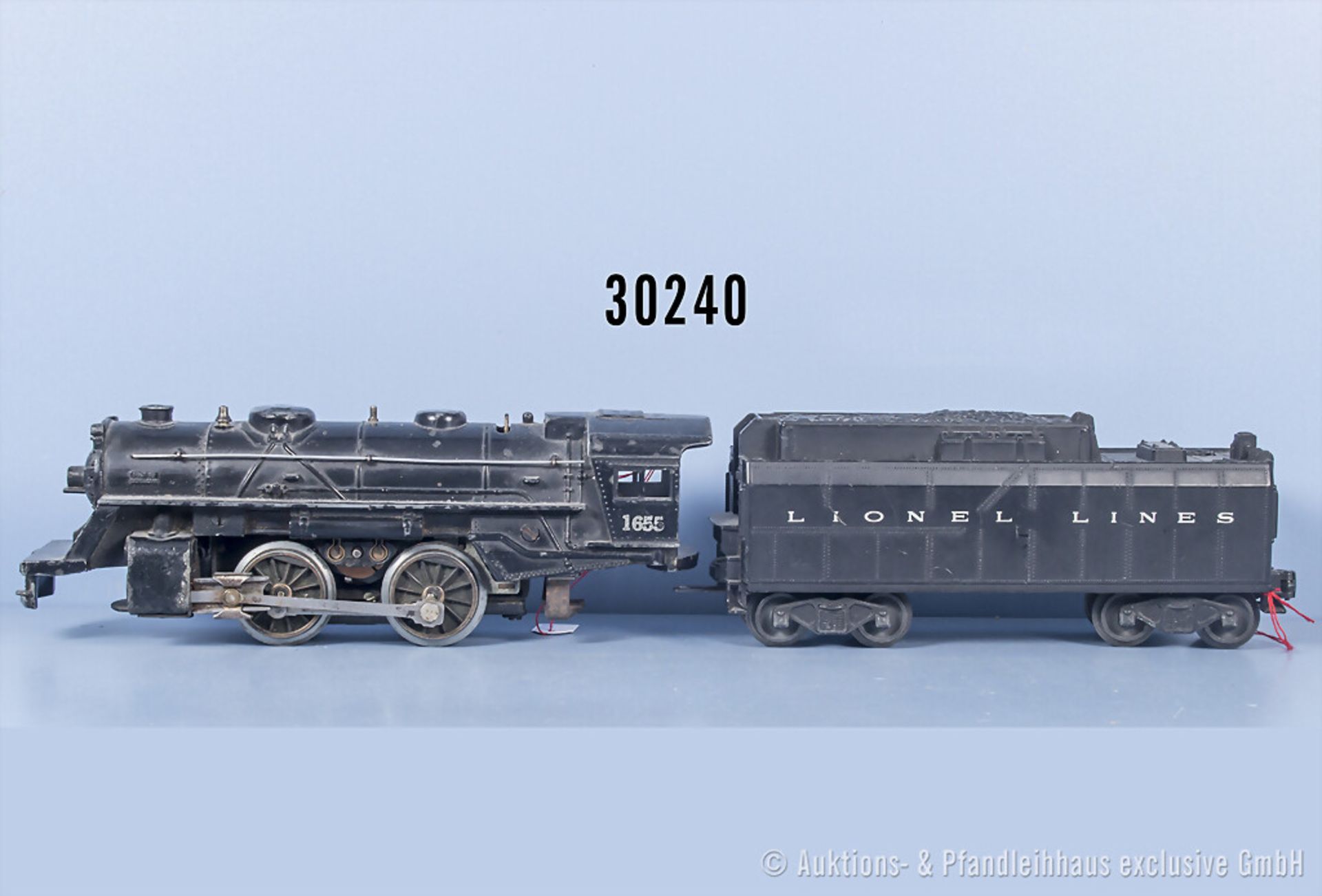 Lionel Spur 0 US Schlepptenderlok BN 1655, Z ...