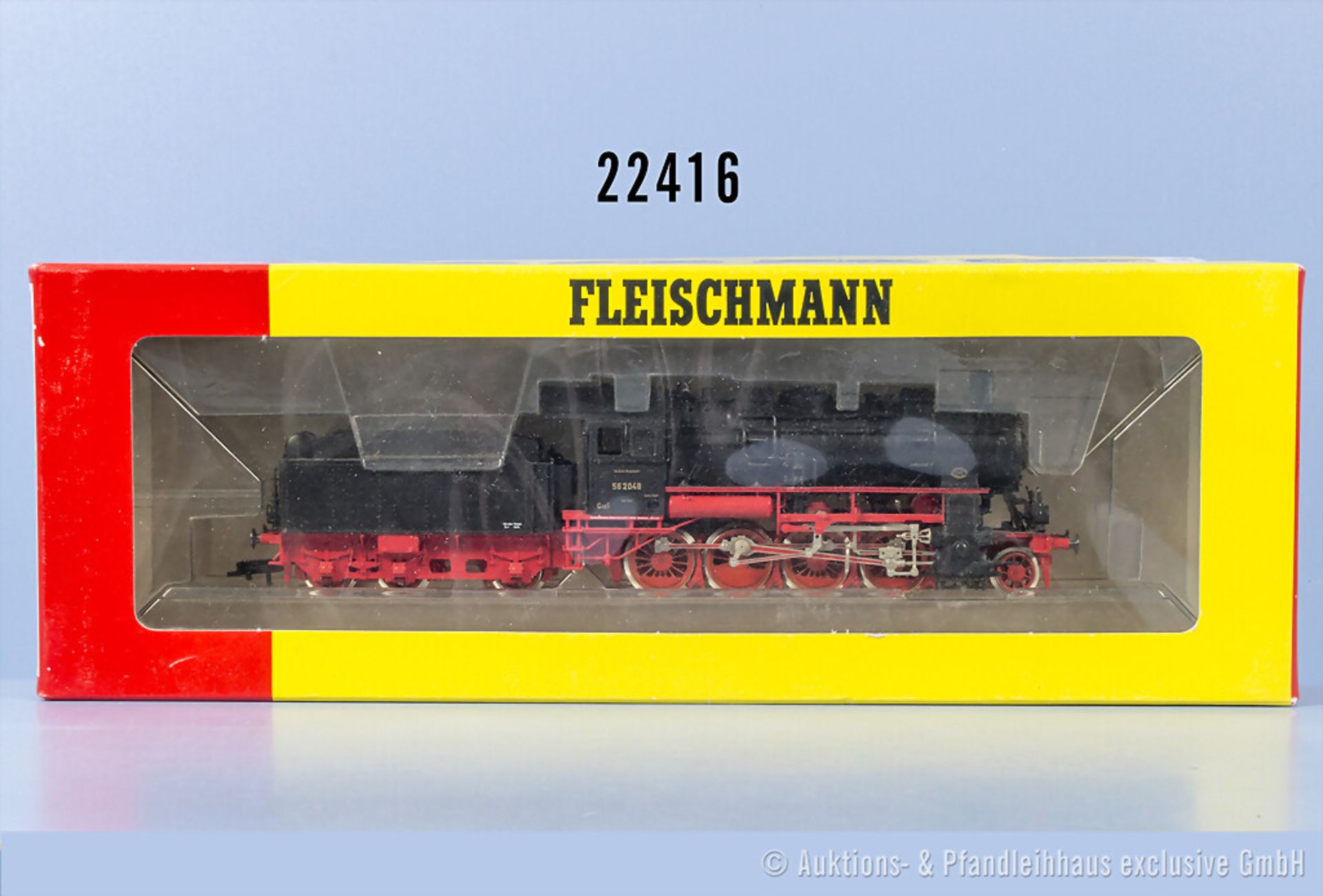 Fleischmann H0 4156 Schlepptenderlok der DRG, BN 56 2048, n.A.d.E. digitalisiert, Z ...
