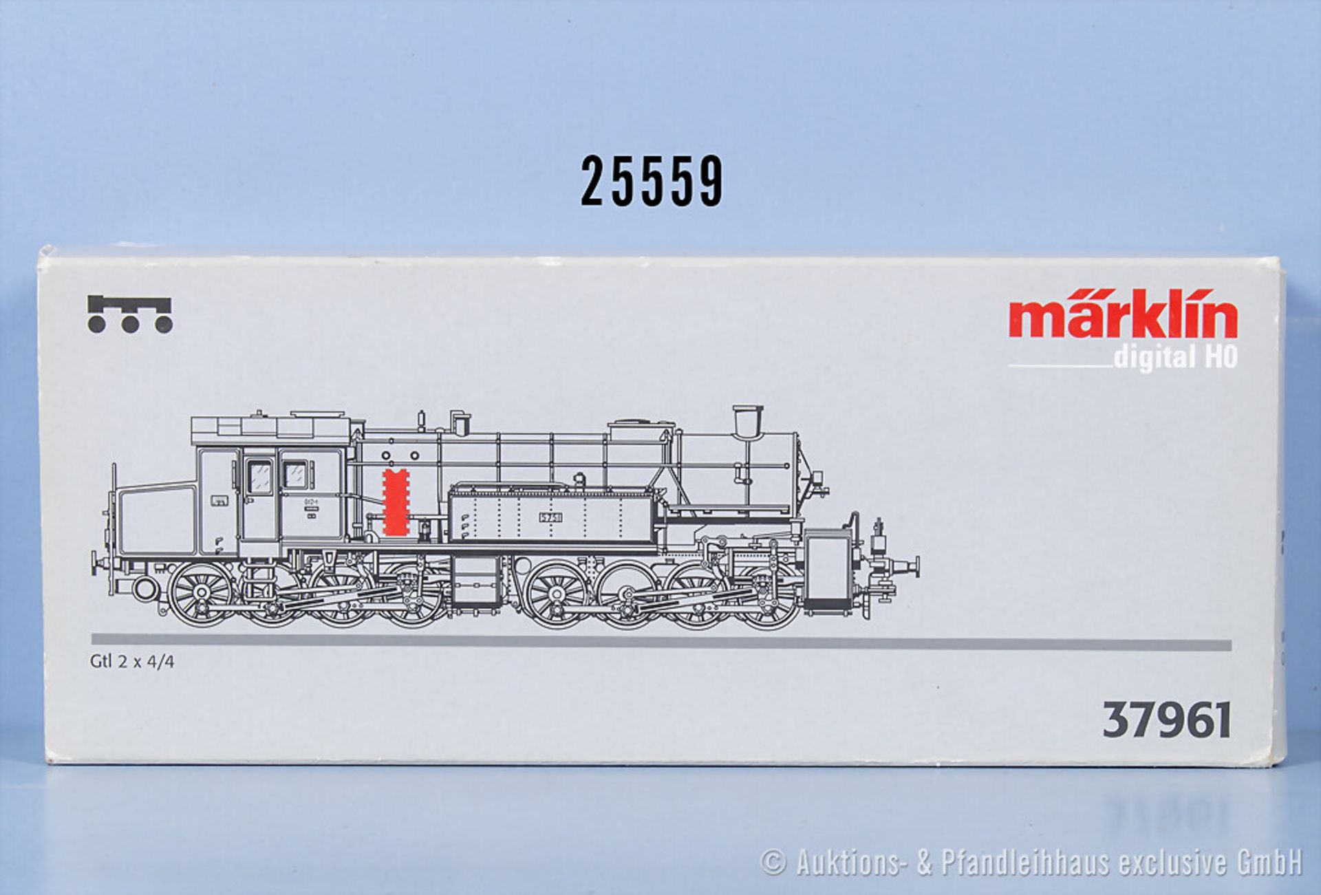 Märklin digital H0 37961 Tenderlok der K.Bay.Sts.B., BN 5751, Z 1, in OVP, Inlet ...