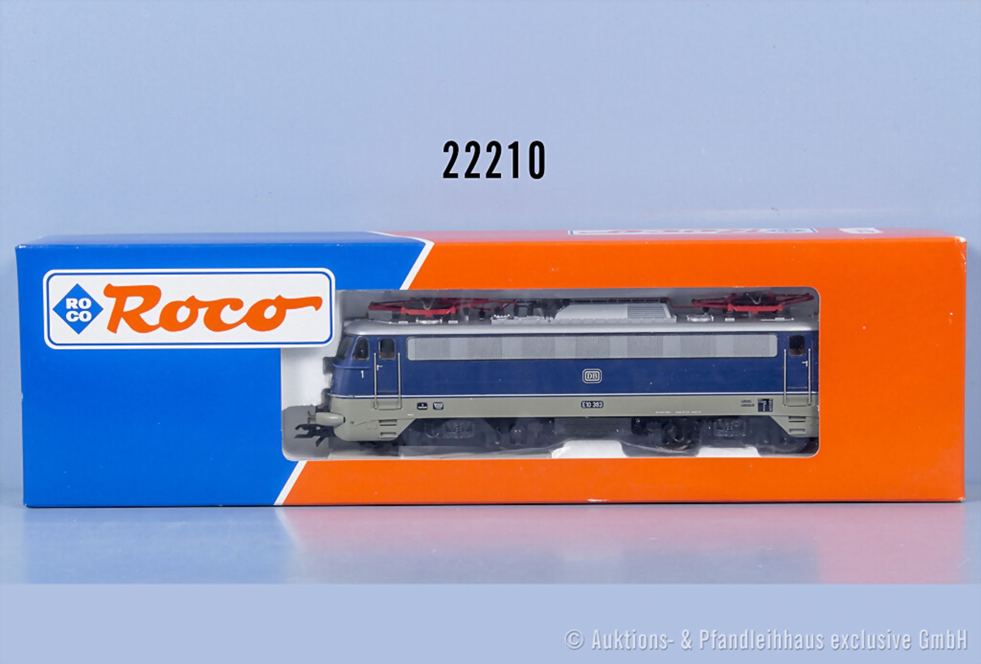 Roco H0 43793 E-Lok der DB, BN E10 383, mit Digitalschnittstelle, Z 1, in ...