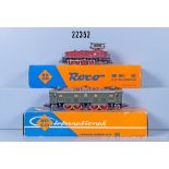 2 Roco H0 Loks, dabei 4143 E-Lok der DB, BN 116 019-1 und 04129 E-Lok der DB, BN 160 ...