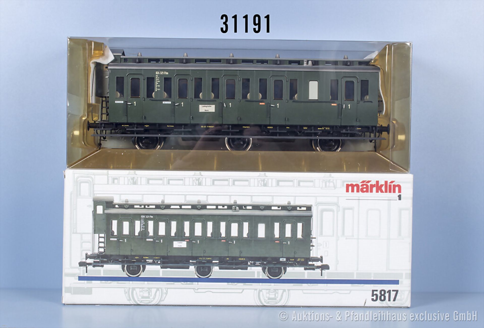 Märklin Profi 1 5817 Abteilpersonenwagen, Z 1, in ...