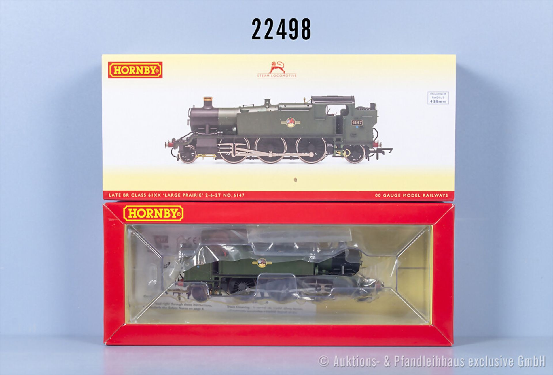 Hornby 1:76 3850 Tenderlok der BR, BN 6147, mit Digitalschnittstelle, Z 1, in ...